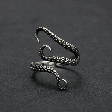 Gothic Style Octopus Wrap Ring-Your Soul Place